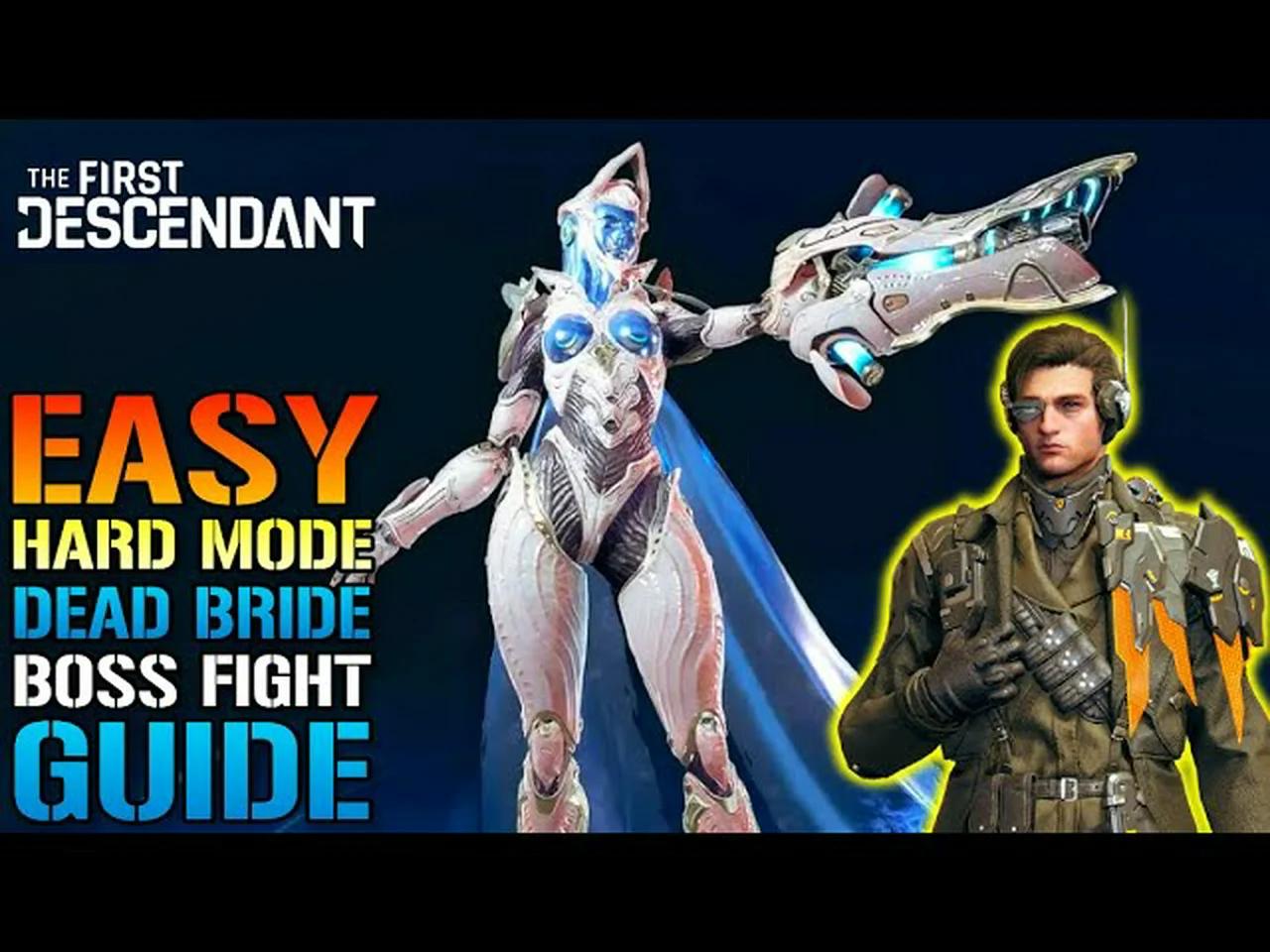 The first descendant easy hard mode dead bride boss fight guide how