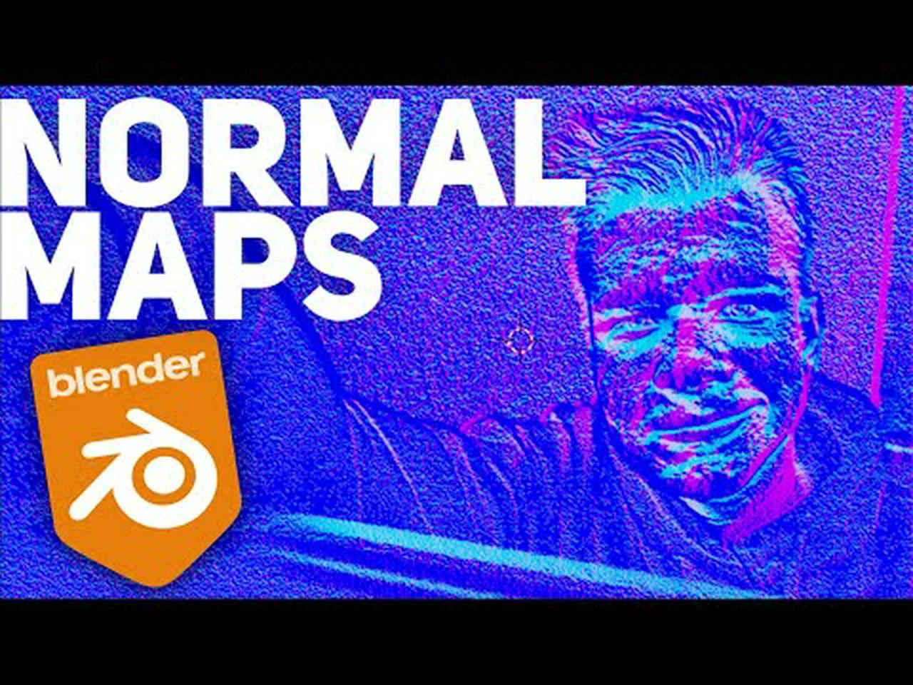 How to bake NORMAL maps in blender!
