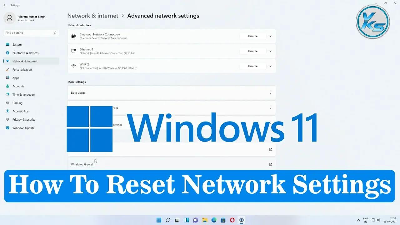 How To Reset Network Settings in Windows 11 to Fix Internet Connection ...
