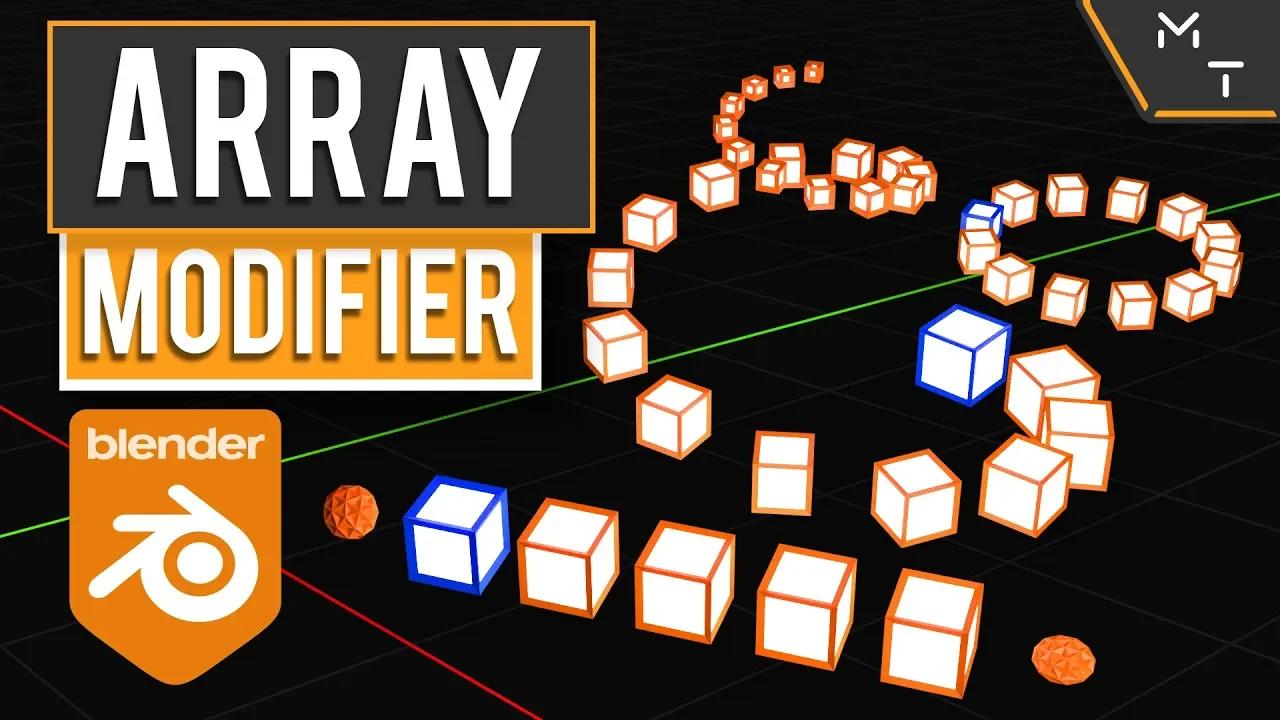 Array Modifier - Fundamentals | Learn Blender 2.9+ Through Precision ...