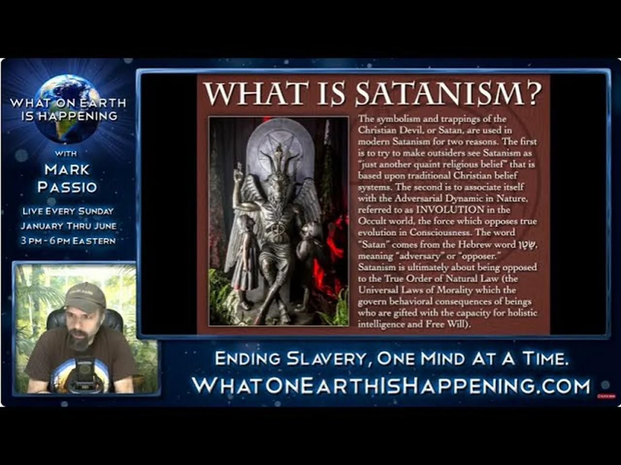 Mark Passio Satanism 101 Continued