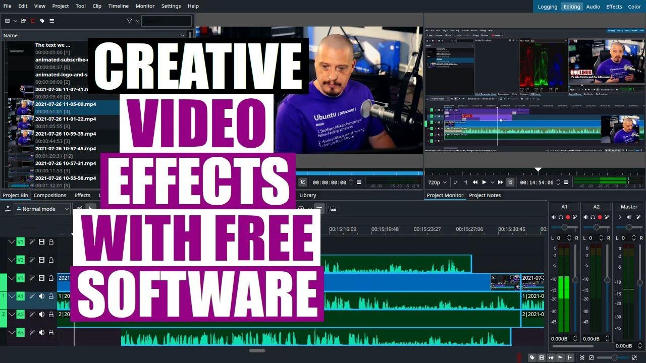 Stunning Animated Video Effects Using Free Software