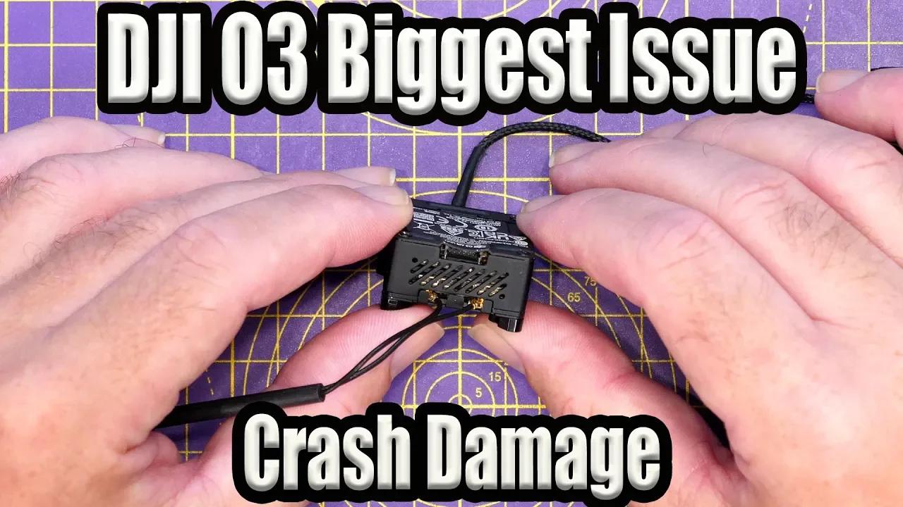 Dji O3 Fpv Crash Damage Dead Air Unit Can It Be Fixed