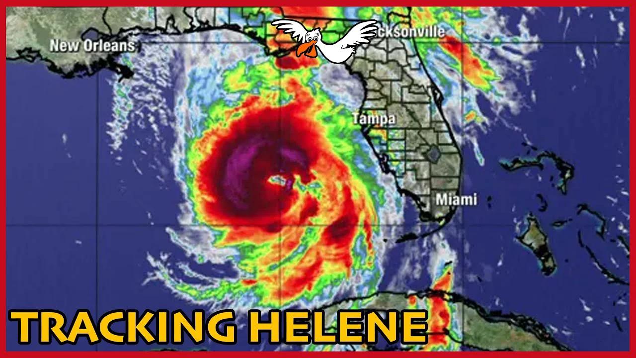 Tracking Helene LIVE: Pelicamp in Peril