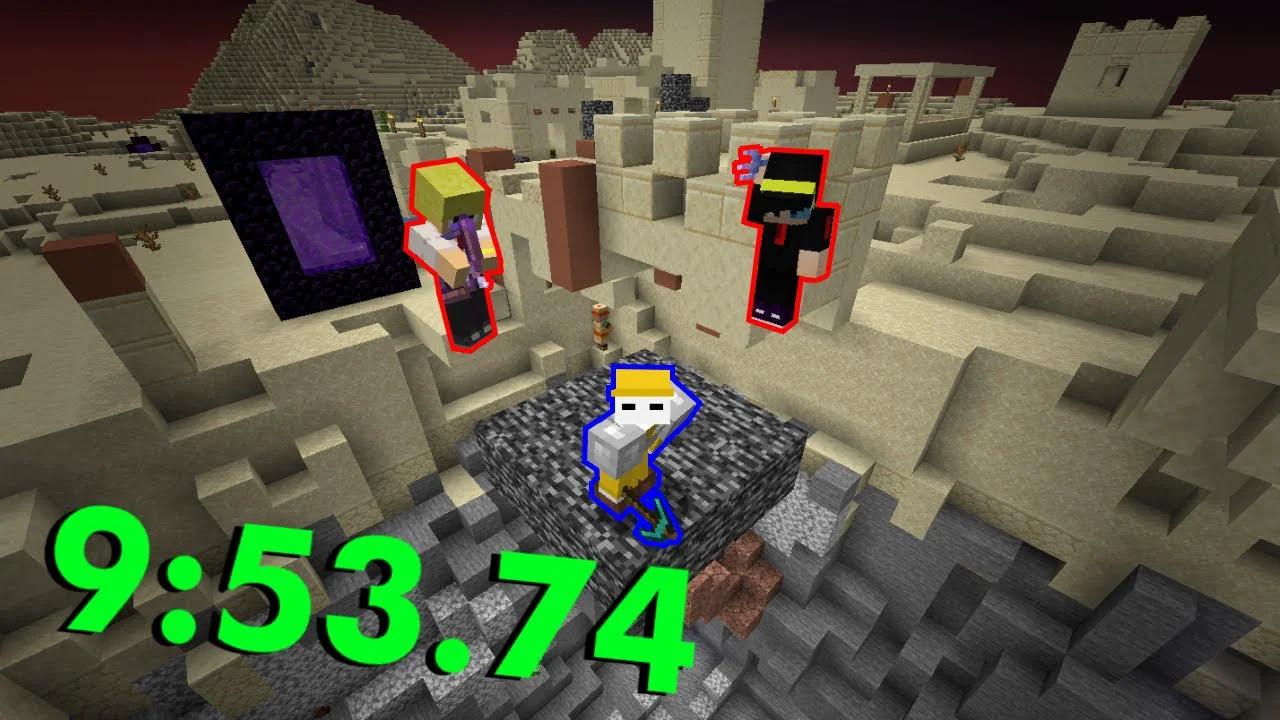 The Funniest Minecraft Speedrun Ever