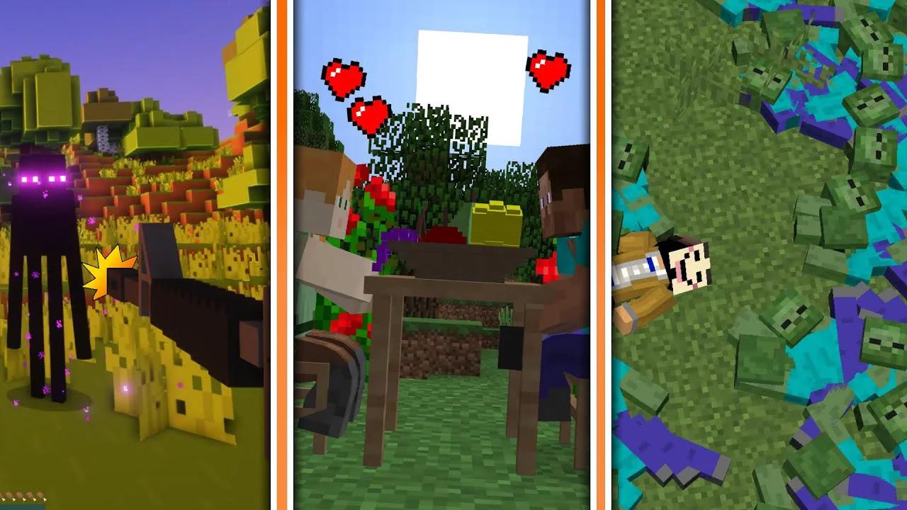 Funniest Minecraft Shorts Tiktok Compilation 7 0 Gta4haterhd Shorts