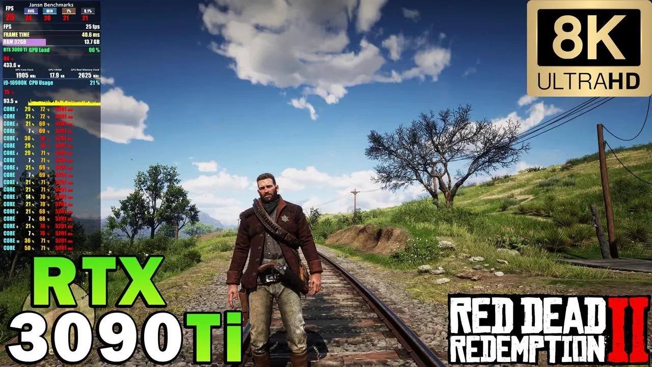 Red Dead Redemption 2 in 8K | Ultra Realistic Graphics | RTX 3090 Ti ...