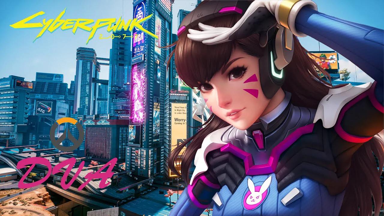 Cyberpunk 2077 Overwatch DVA VS Adam Smasher |Stealth Kills Gameplay ...