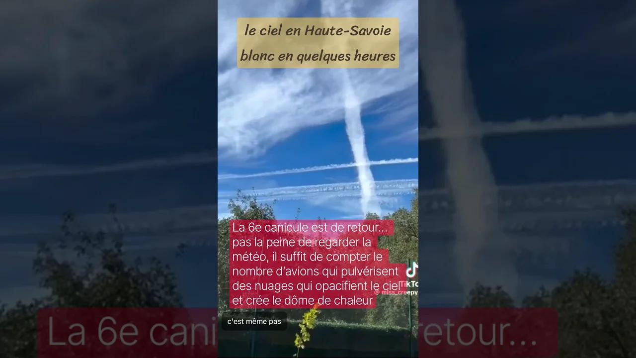 Une 6e canicule provoquée par le réchauffement climatique du CO2 des voitures ou par les avions ?