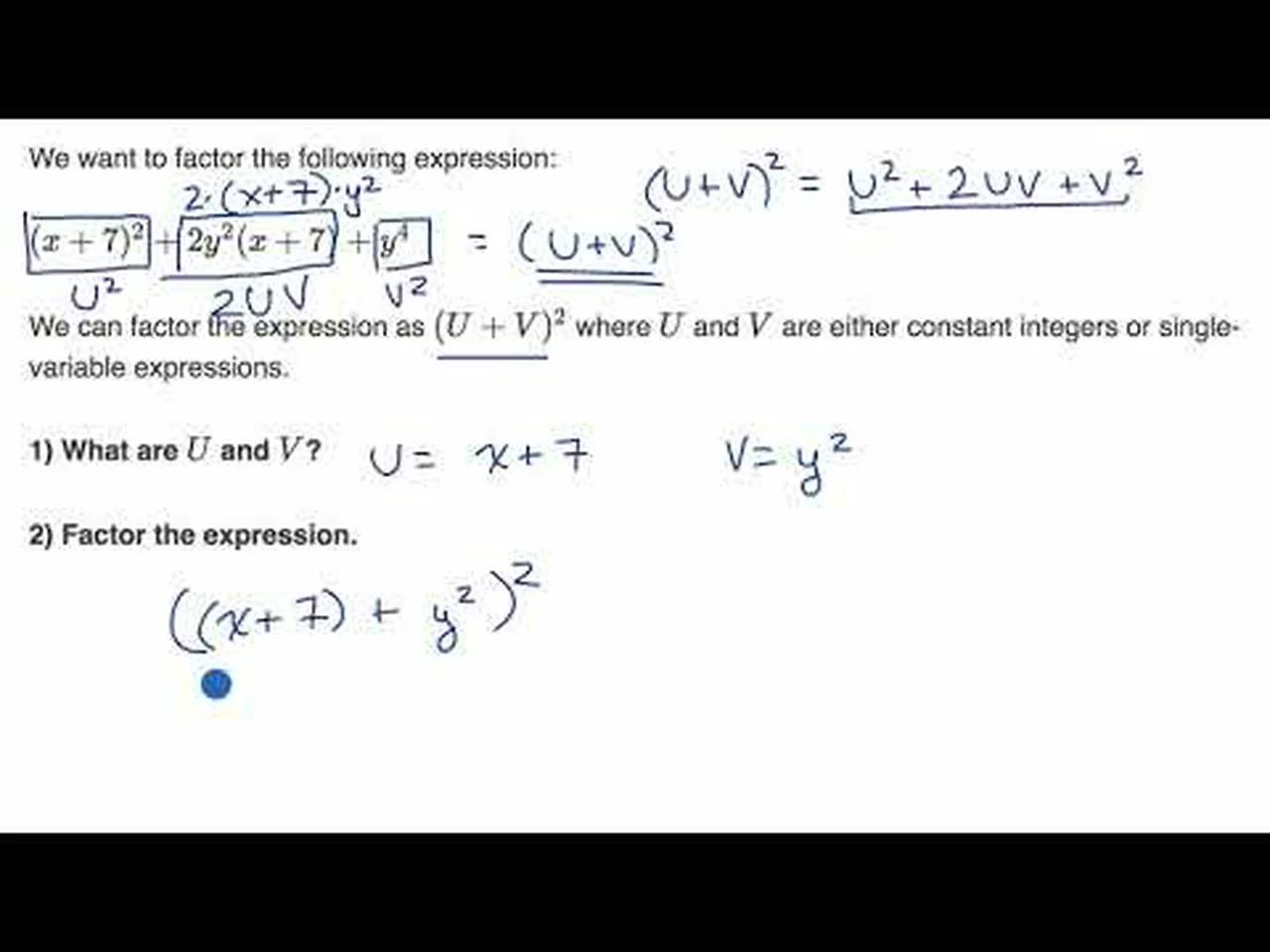 Patterns For Factoring Higher Degree Polynomials