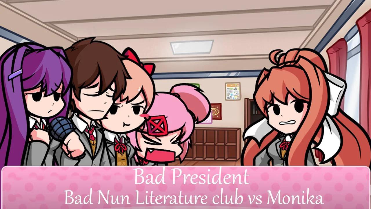 [FNF COVER] // Bad President // Bad Nun Literature Club & Monika cover//