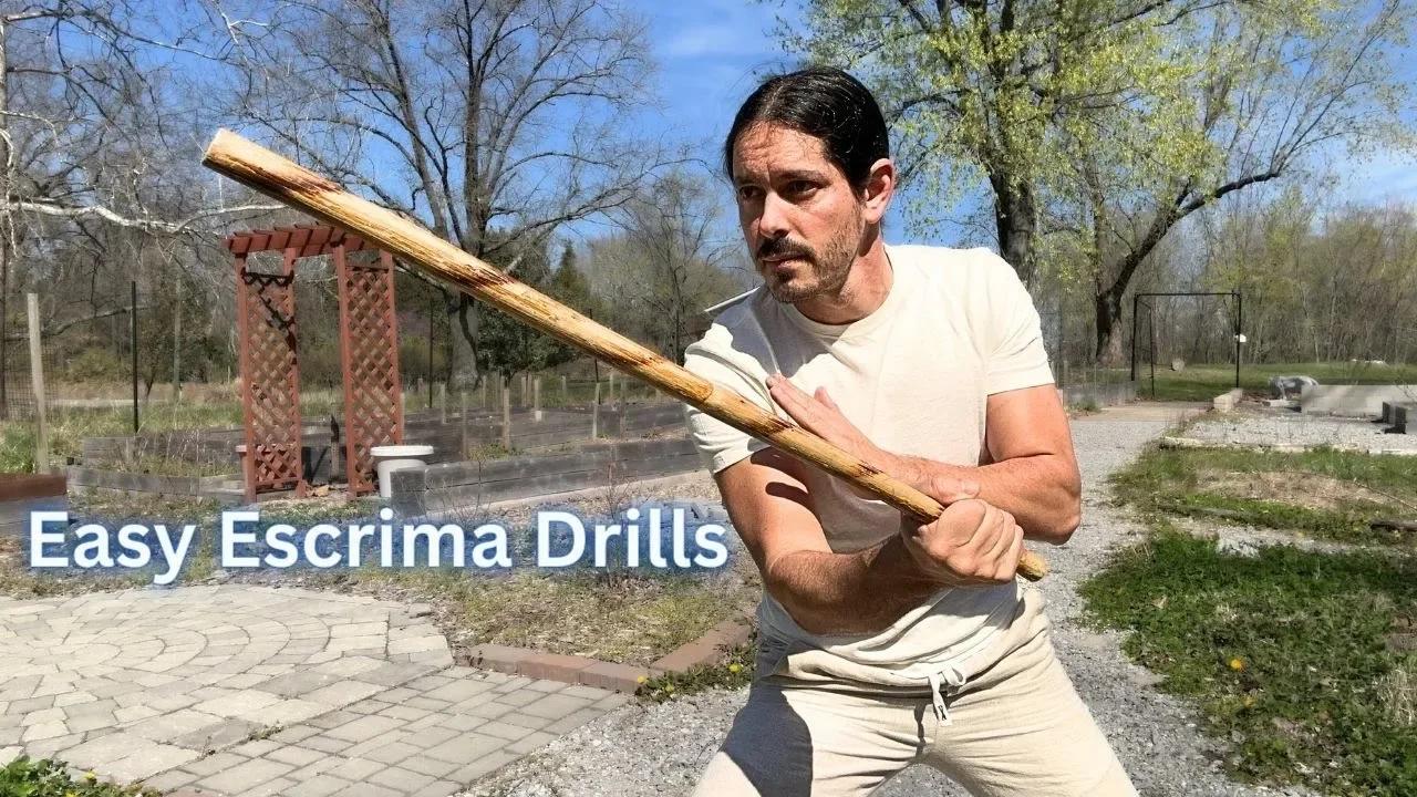Easy Escrima Stick Fighting Drills for Beginners Filipino Stick