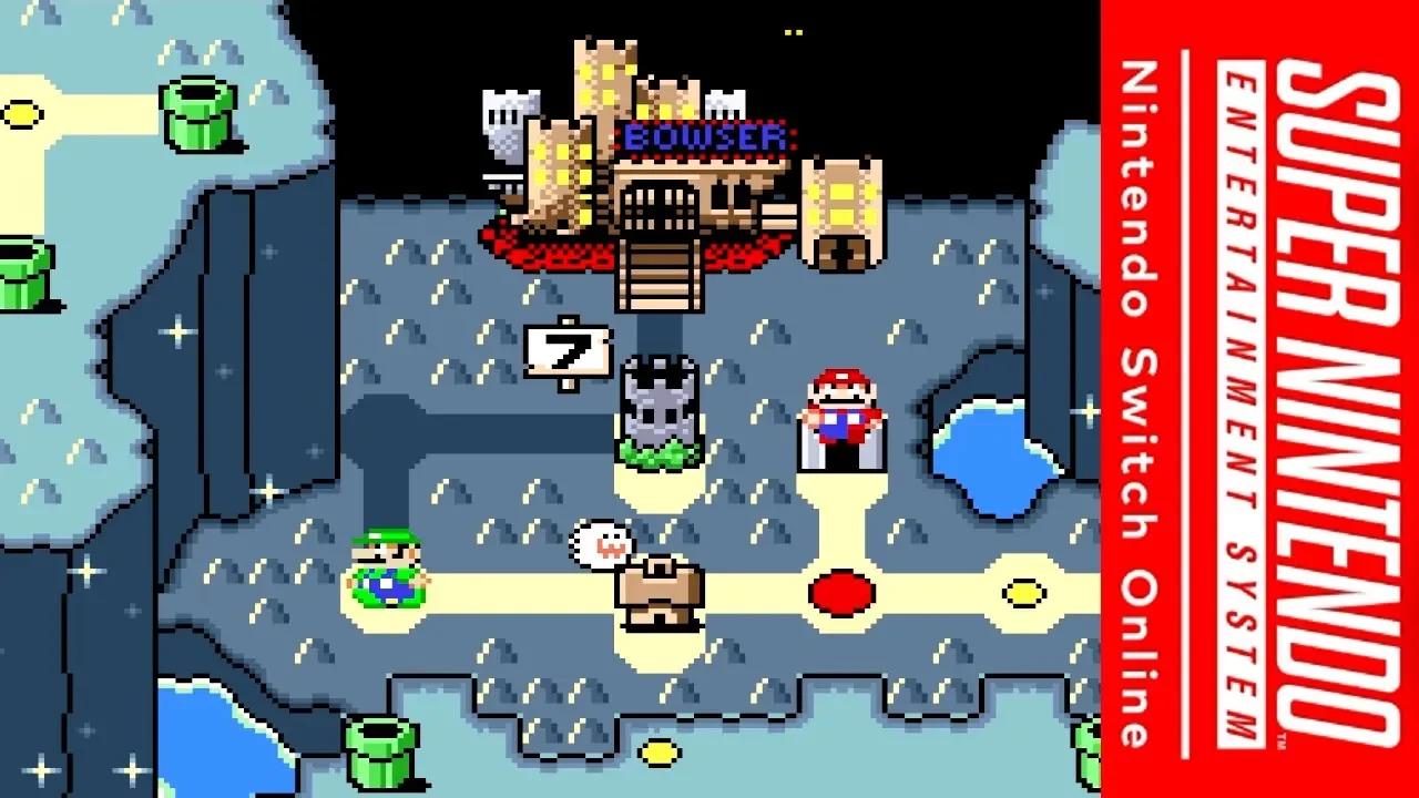 super mario world snes on switch 2