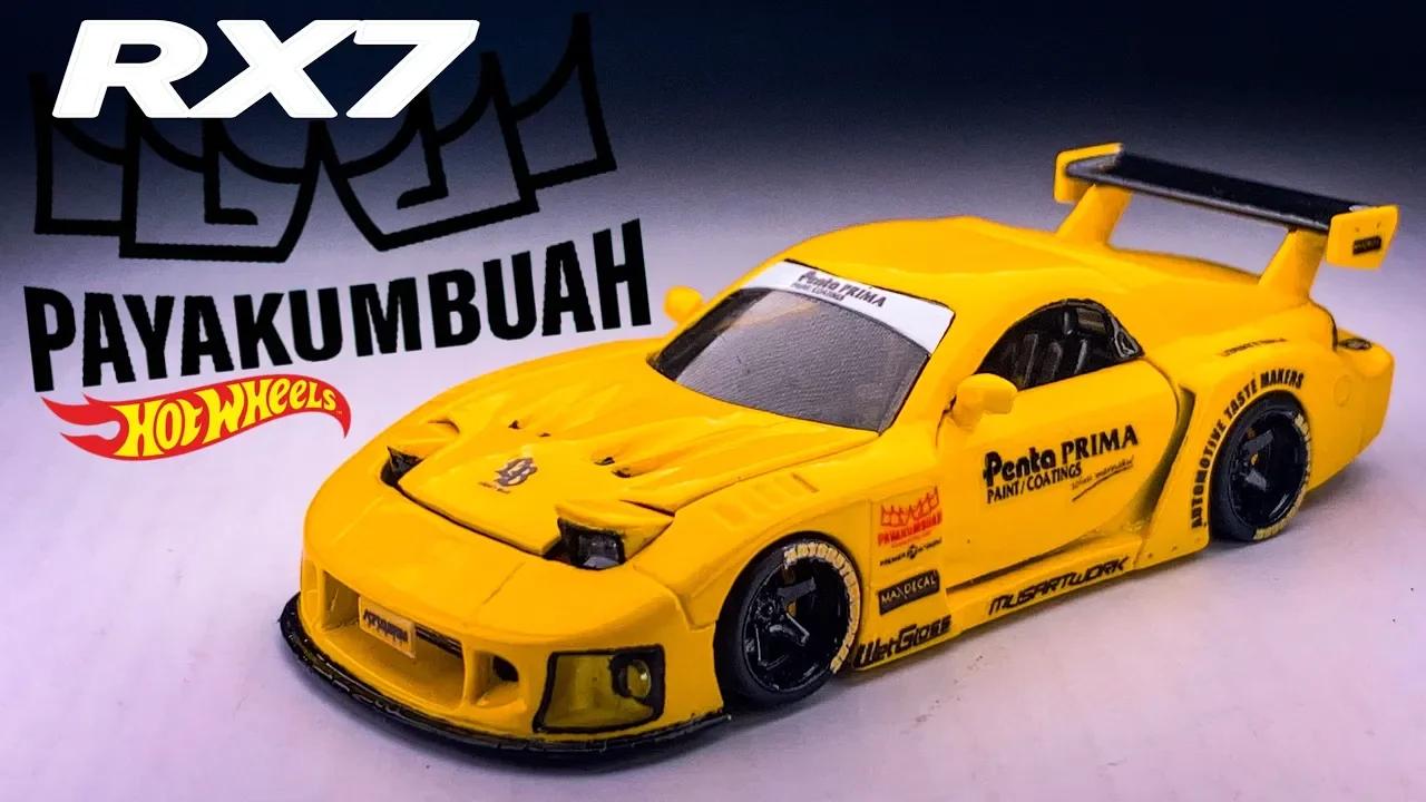 Mazda RX7 LBWK Arief Muhammad Hot Wheels Custom