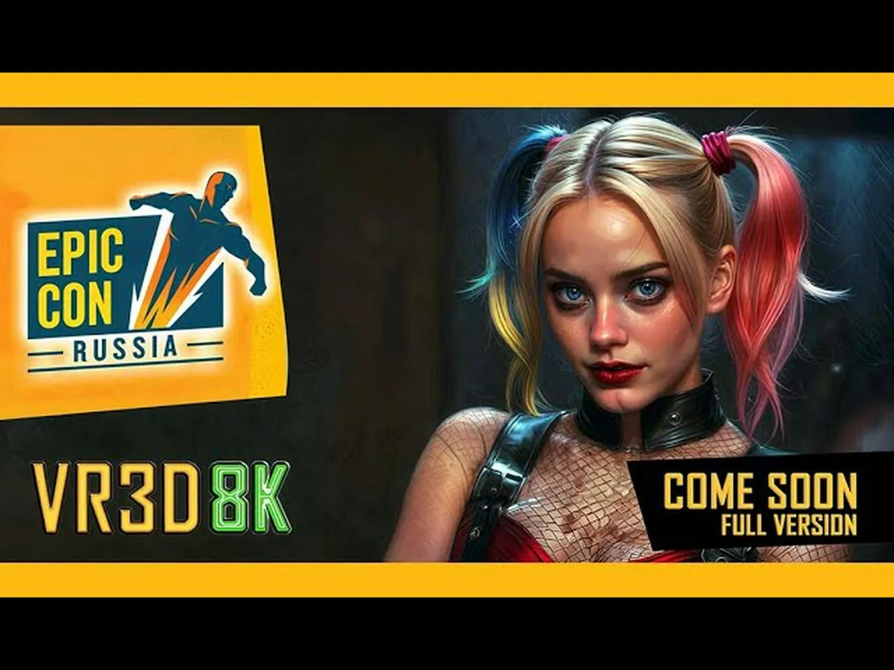 Harley quinn first version 1 epic con russia