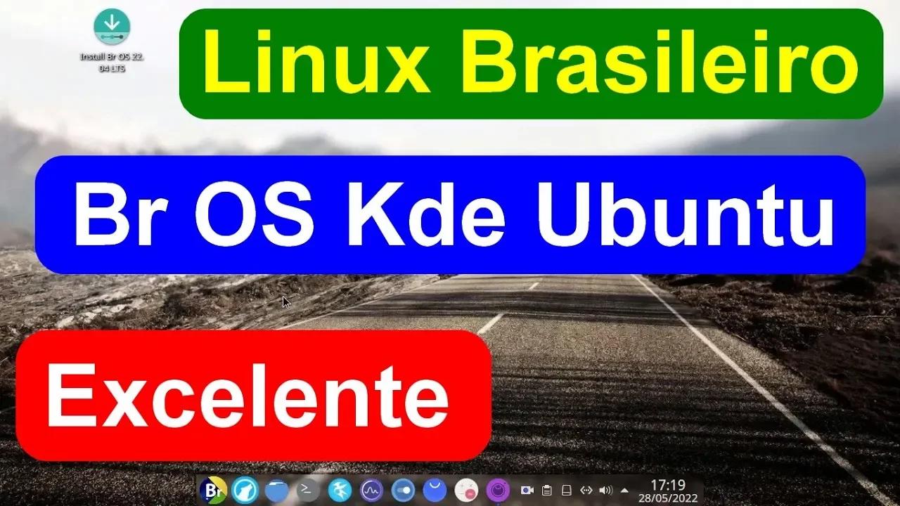 Br OS Linux Brasileiro KDE base Ubuntu 22.04. Leve, Rápido, Grátis e ...