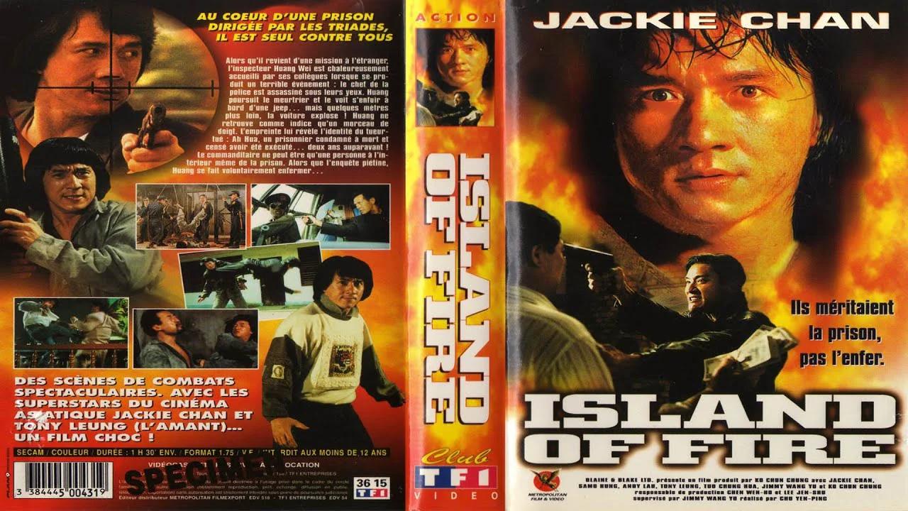 1990 ISLAND OF FIRE THE PRISONER JACKIE CHAN TONY LEUNG