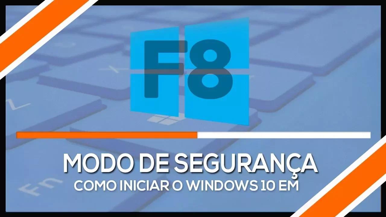 como entrar no modo de segurança NO WINDOWS 10