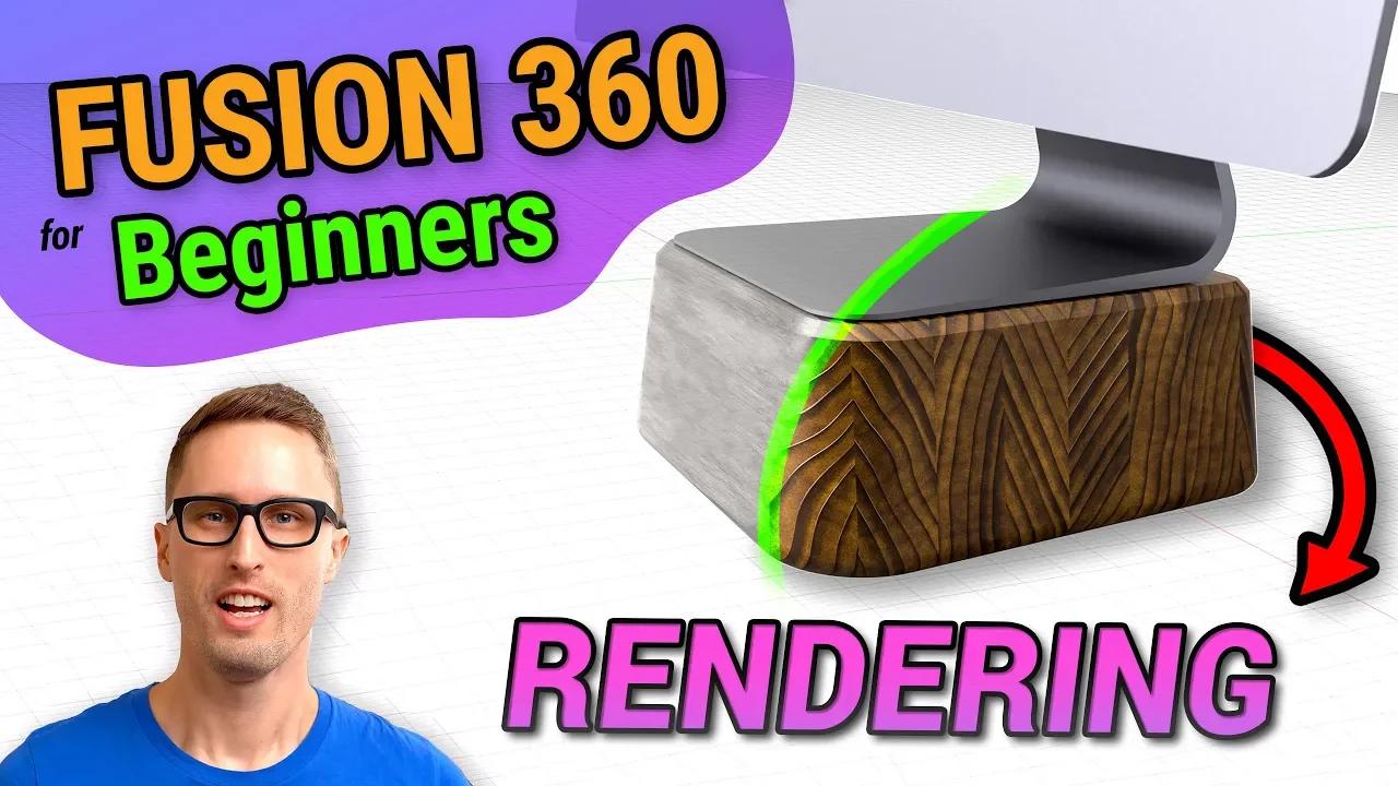 Learn Fusion 360 [#4] – Rendering = Money?