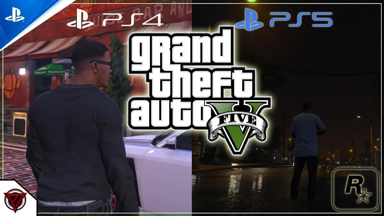 Gta 5 An Gta Online Ps4 Vs Ps5 Comparison Ray Tracing Graphics