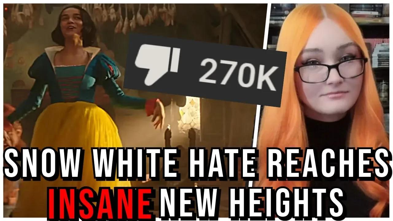 Rachel Zegler Snow White Trailer Hate Reaches New Heights, Nears 300k