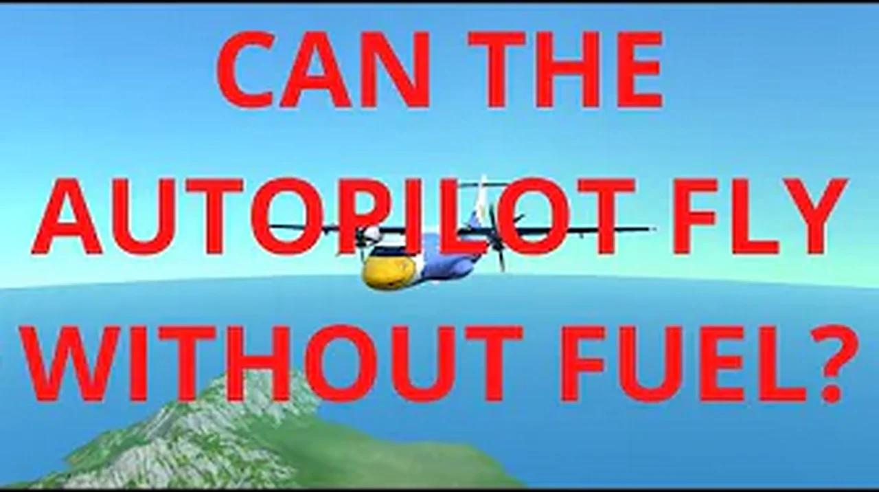 Can The Autopilot Fly Without Fuel In TFS? | Turboprop Flight Simulator