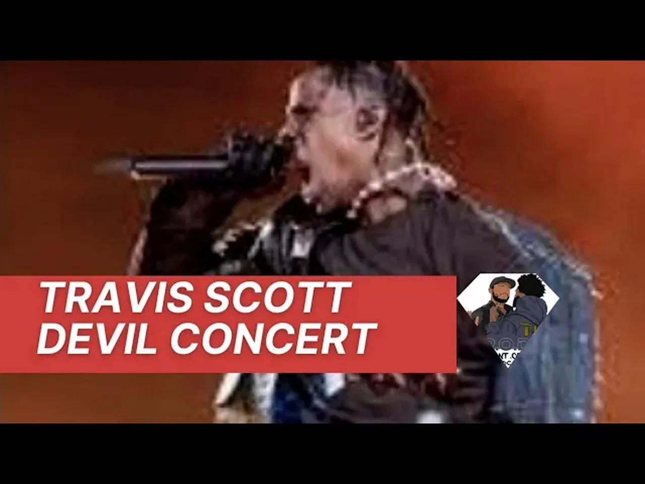 #travisscott #satanic #ritual #soul Travis Scott Astroworld concert ...