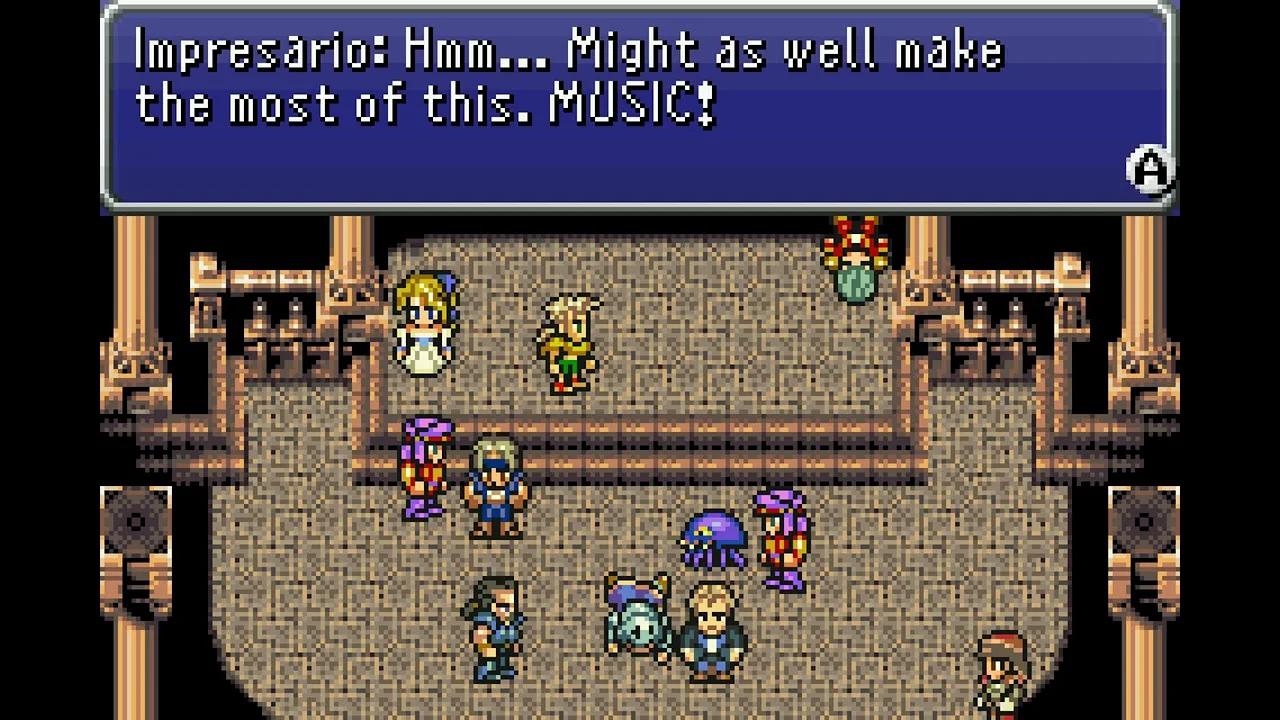 Final Fantasy VI Advance - Opera House - Ultros (Battle 2)