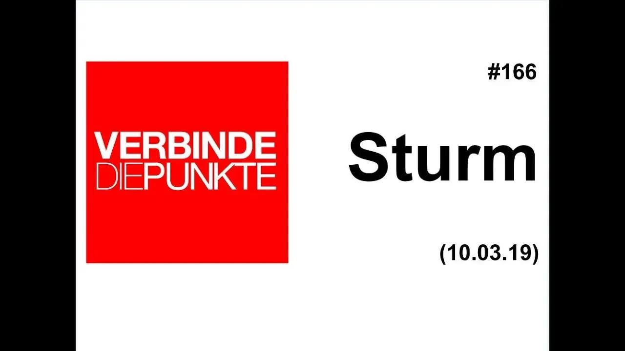 Verbinde die Punkte #166: Sturm (10.03.2019)