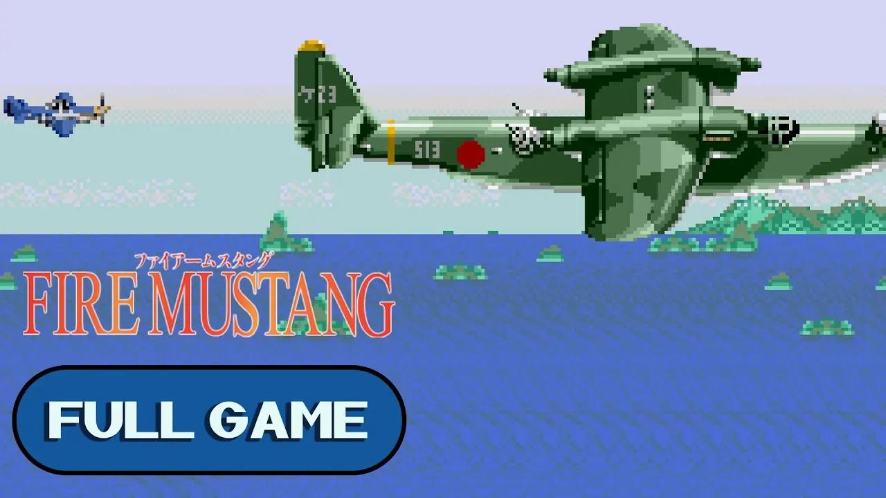 Fire Mustang GENESIS MEGA DRIVE FULL GAME Longplay Gameplay Walkthrough ...