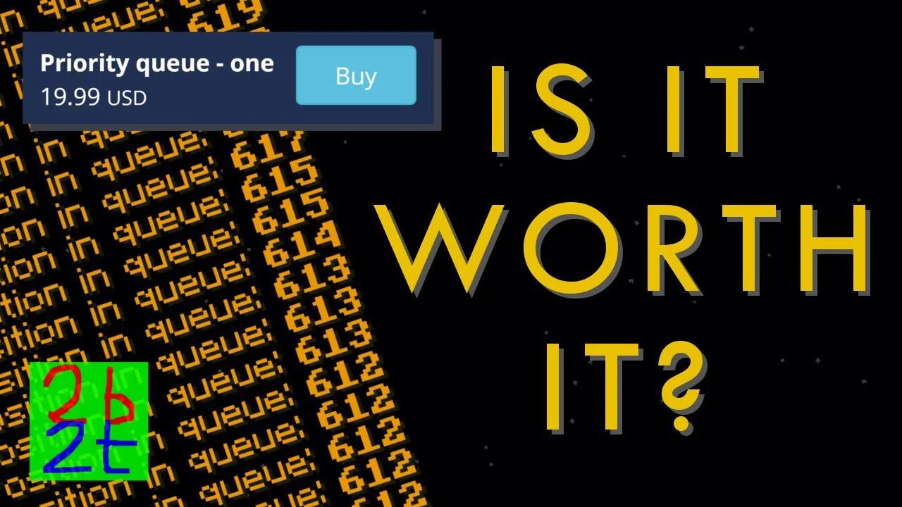 2b2t Is Priority Queue Worth it?