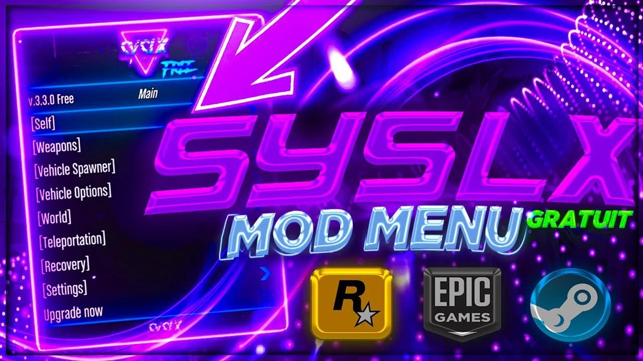 GTA 5 ONLINE 1.67 Syslx 3.3 MOD MENU GRATUIT INSTALLION ET UTILISATION ...