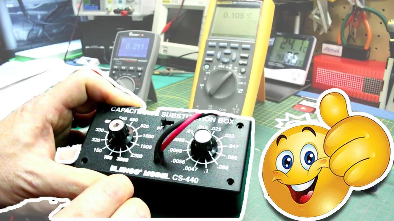 Handy Electronics Lab Tool- Capacitor Substitution Box