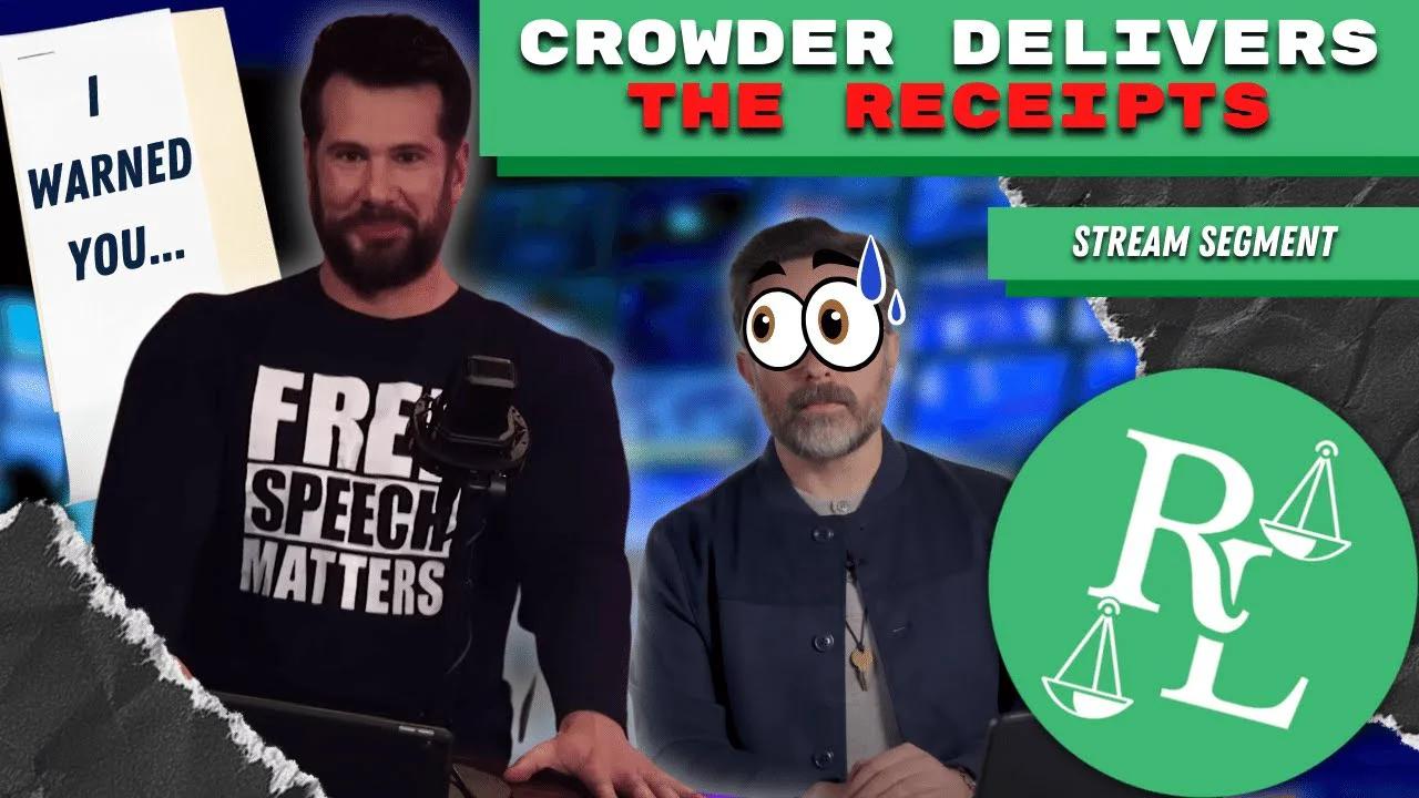 [Od] Lawyer Reacts To Crowder's Response To The Daily Wire's Response of Crowder