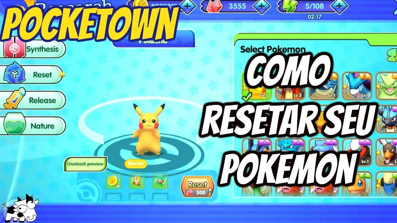 Pocketown Pokemon ( Pokemon Adventure / Epicmon ) - Como Resetar um ...