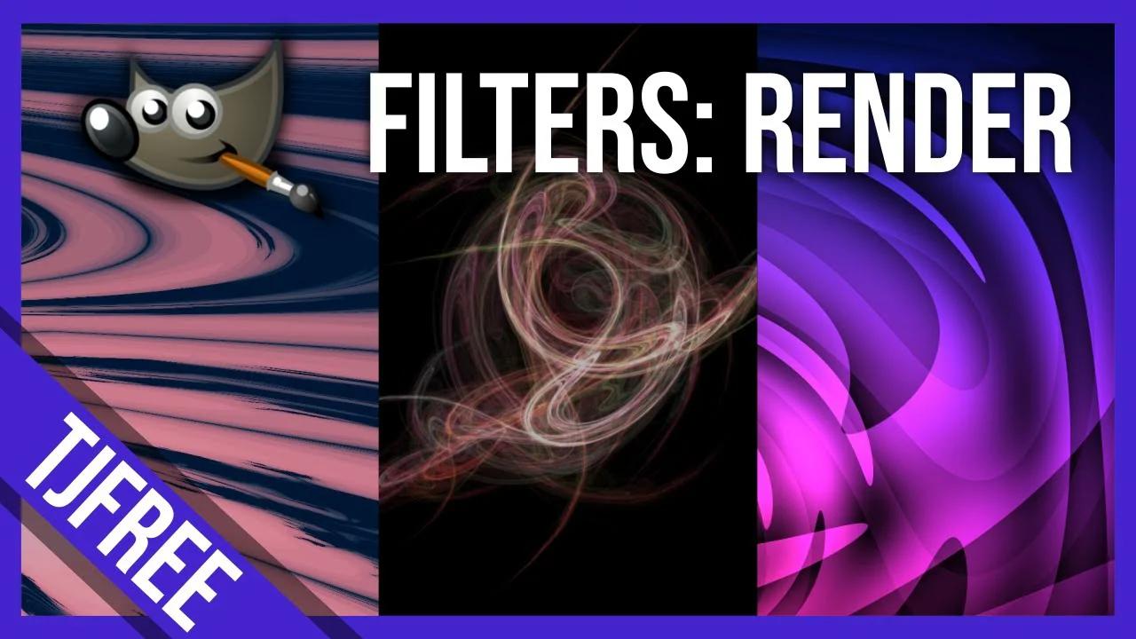 Examples of GIMP Filters Render