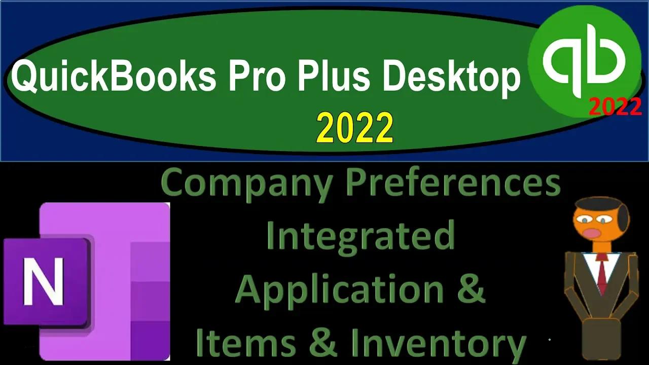 Company Preferences Integrated Application Items Inventory 6140