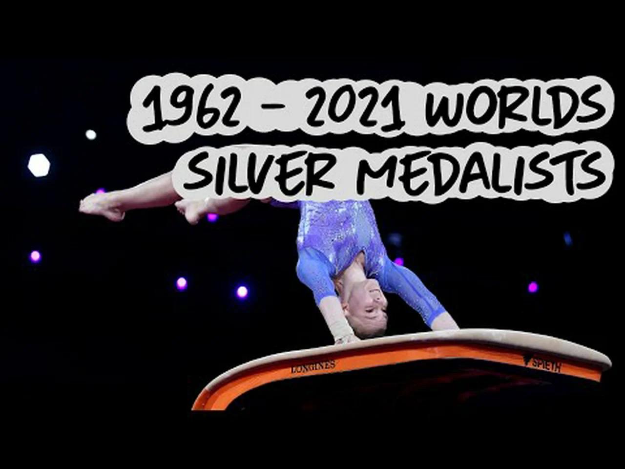 all-vault-silver-medalists-gymnastics-world-championships-1962-2021