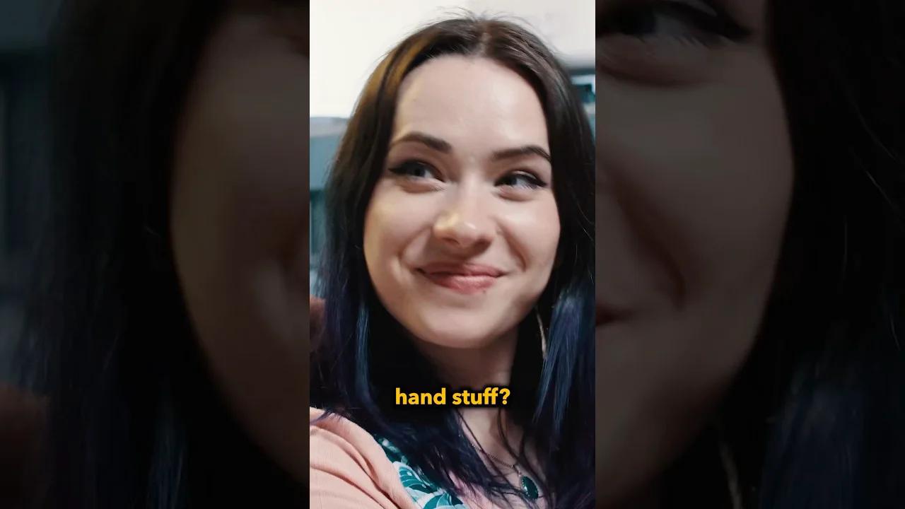 When she wants to do ‘hand stuff’
