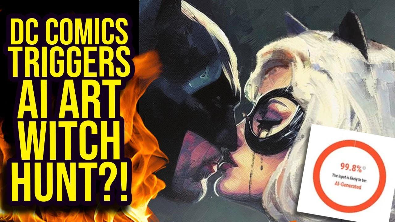 DC Comics Triggers an AI Art WITCH HUNT?!