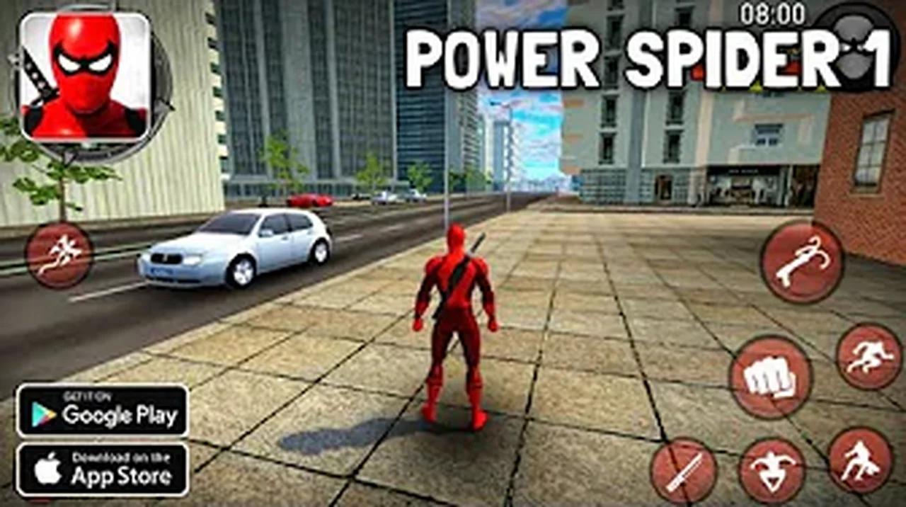 Power Spider 1 Android Gameplay iOS/Android