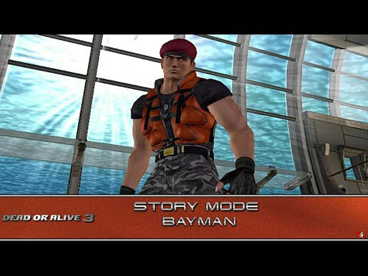 Dead or Alive 3: Story Mode - Bayman
