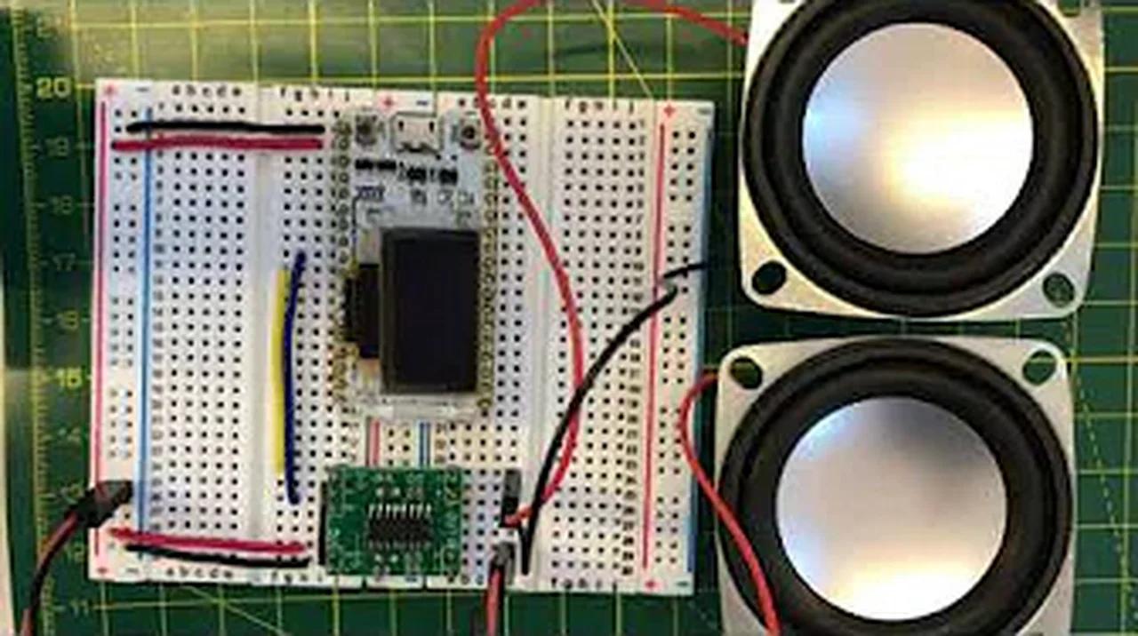 ESP32 Audio Output Using I2S and built-in Digital to Analogue ...