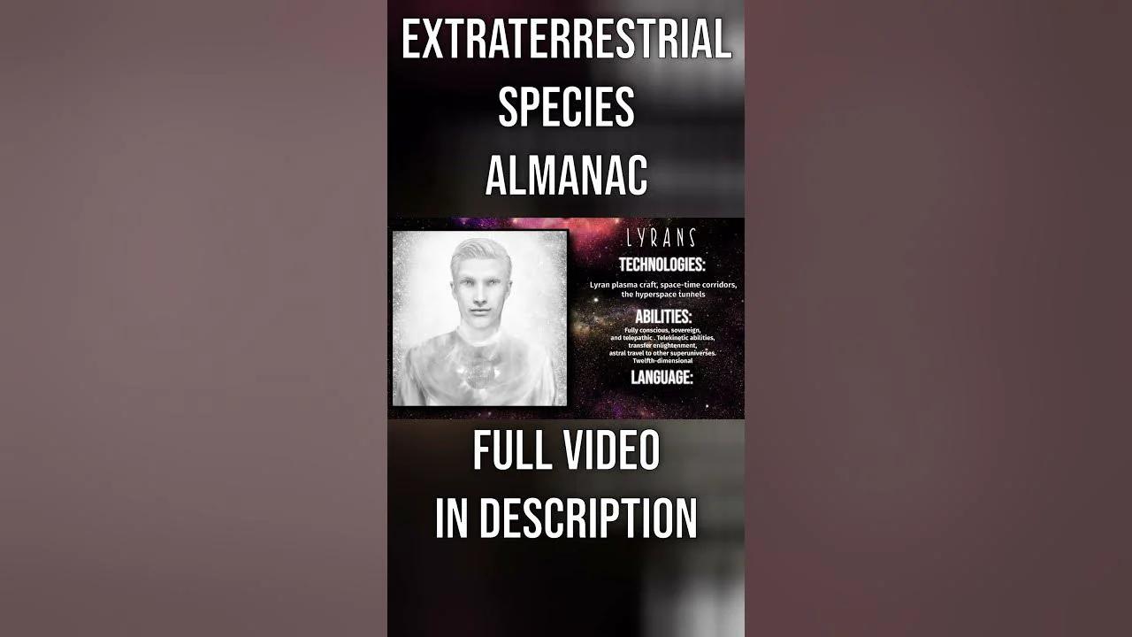 Extraterrestrial Species Almanac - Lyrans