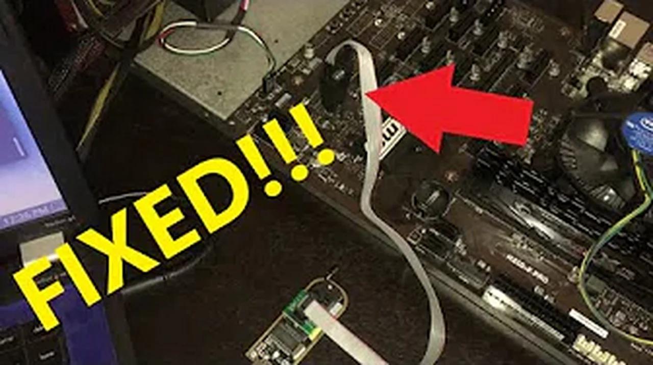 Bricked Motherboard External BIOS flashing with CH341A programmer