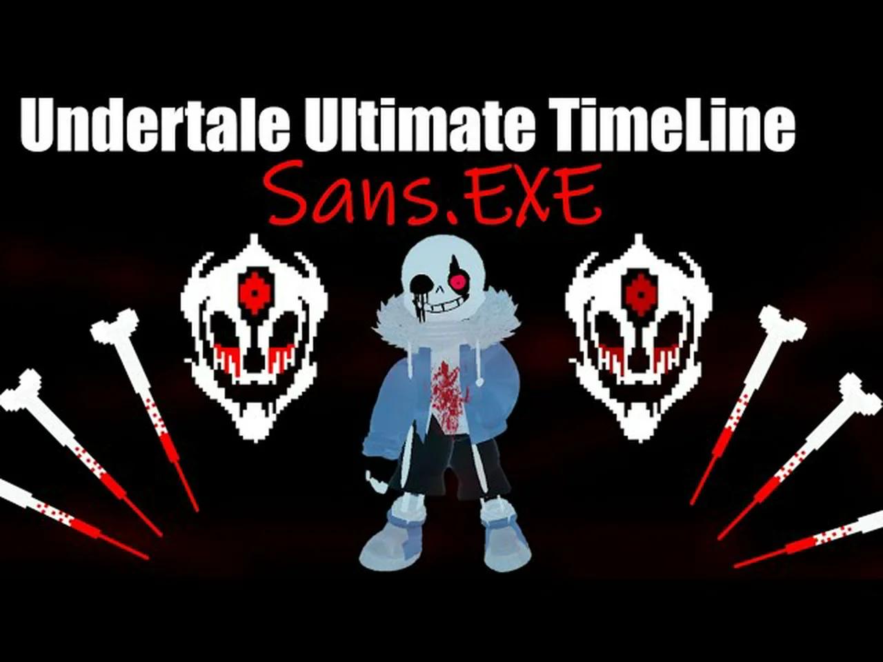 [Roblox Undertale Ultimate TimeLine] Sans.EXE showcase