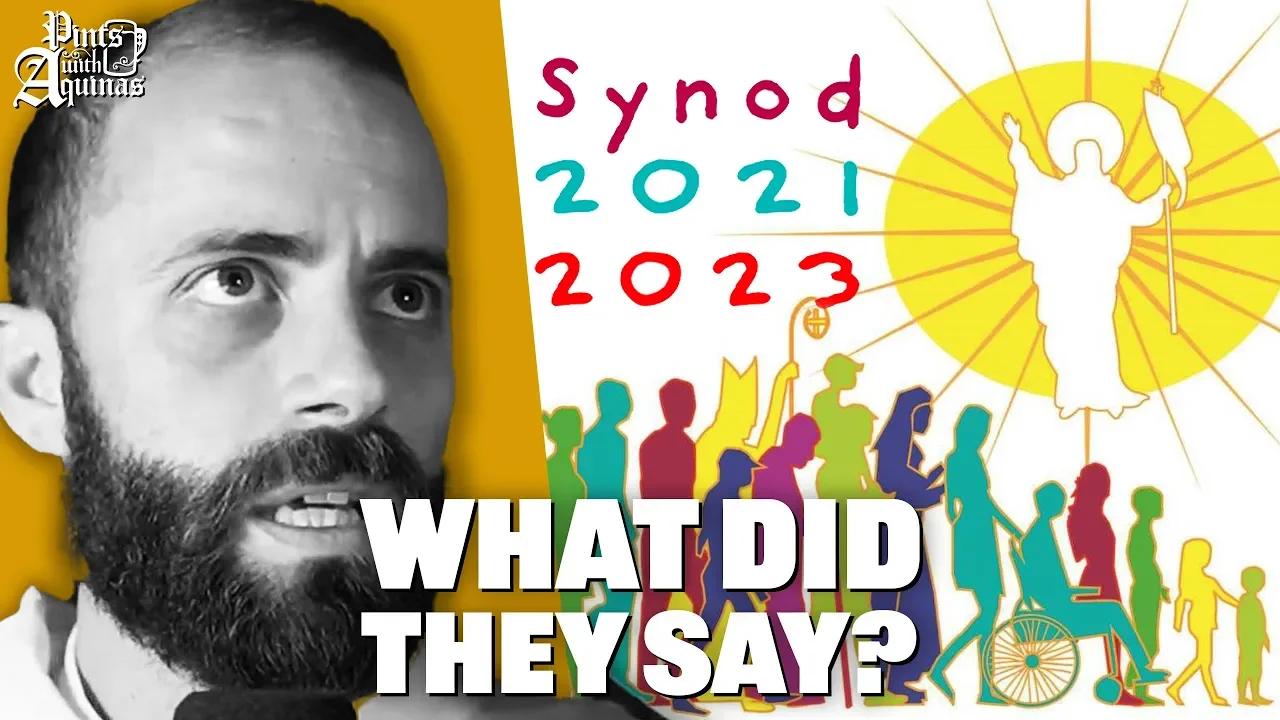 Synod On Synodality Explained Fr Gregory Pine O P