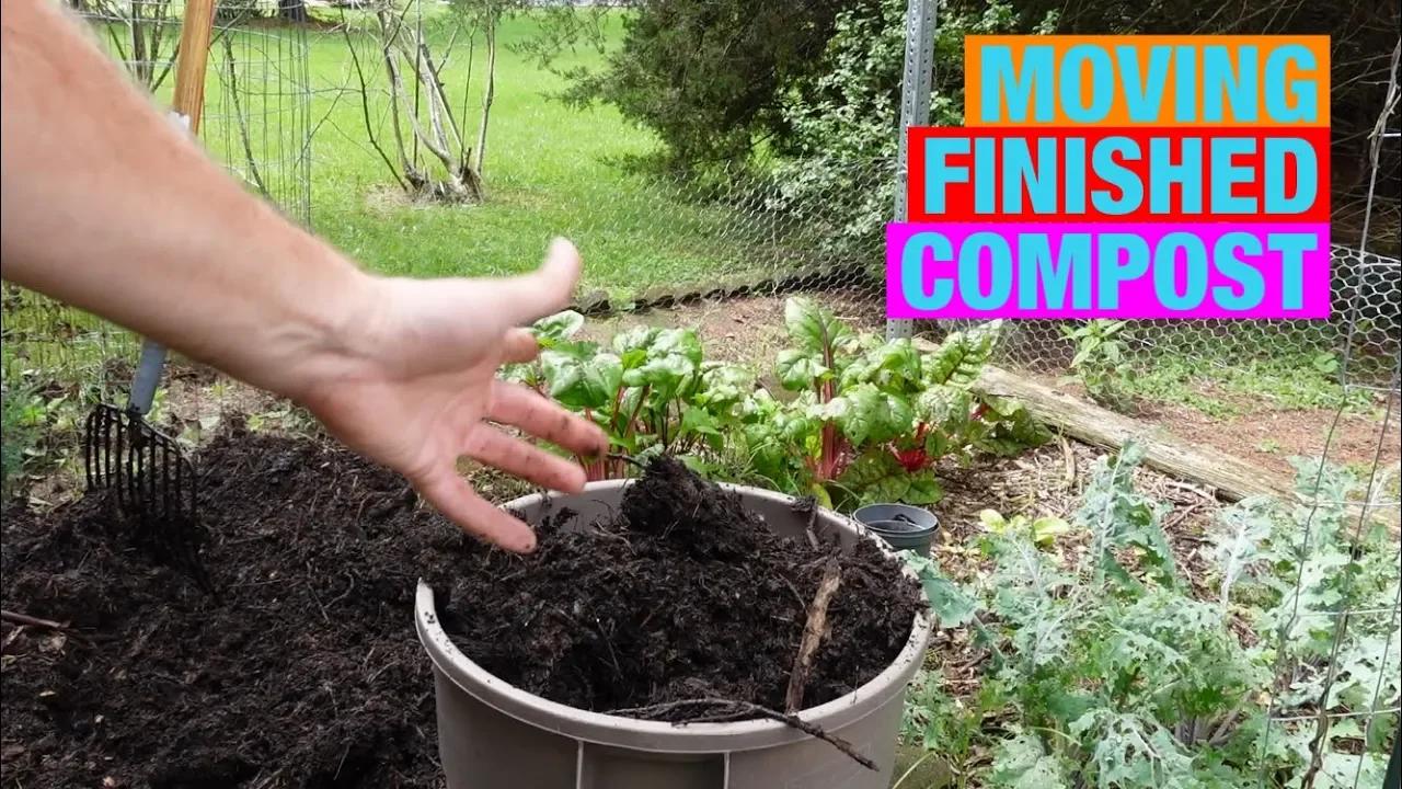Moving Finished Compost