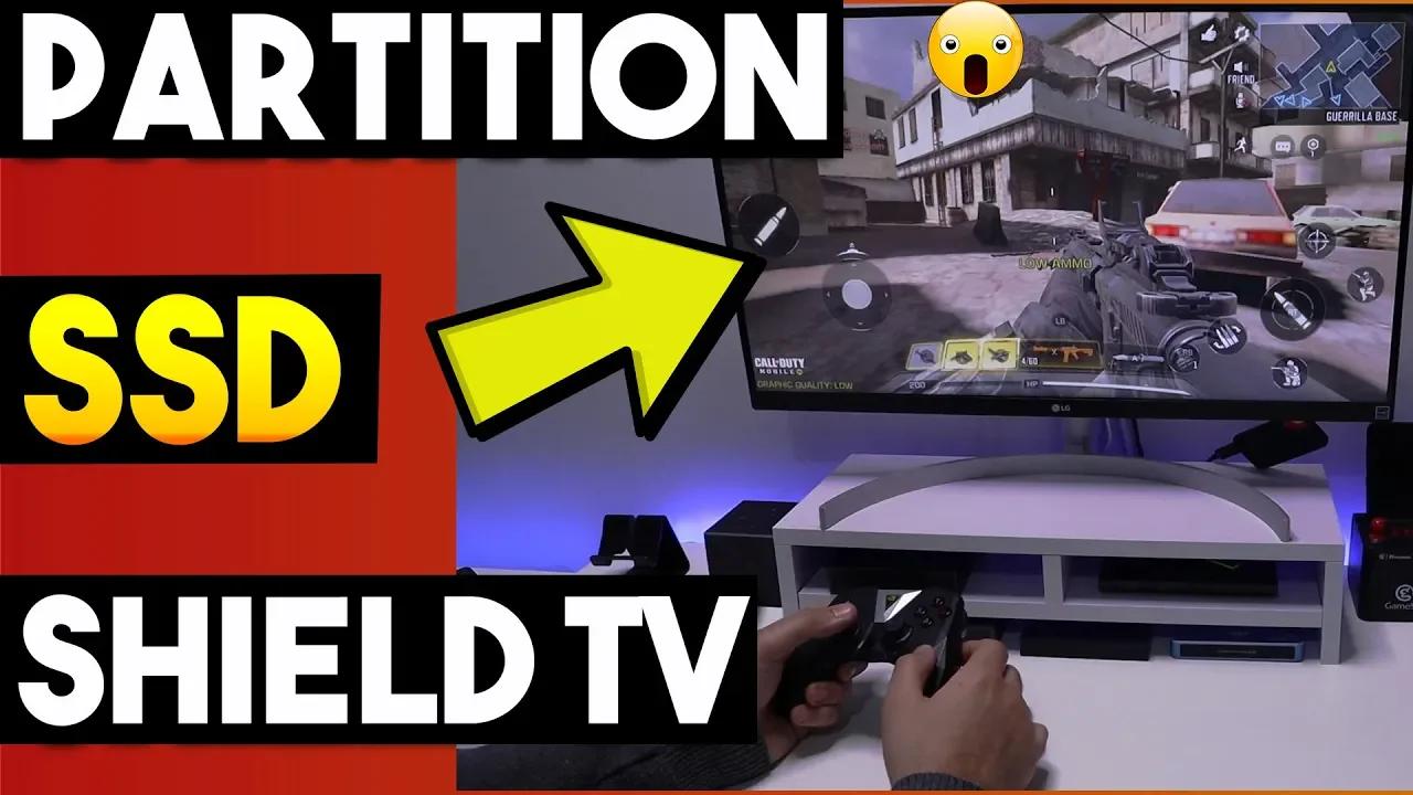🔴HOW TO PARTITION YOUR SSD DRIVE FOR SHIELD TV (INTERNAL / EXTERNAL)