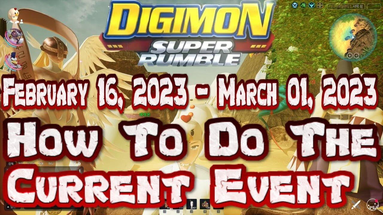 Digimon Super Rumble: How To Complete The Current Event February 16 ...
